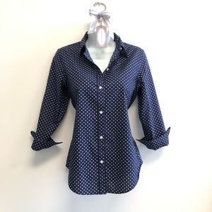Lauren Ralph Lauren l Non-Iron Polka Dot Shirt
